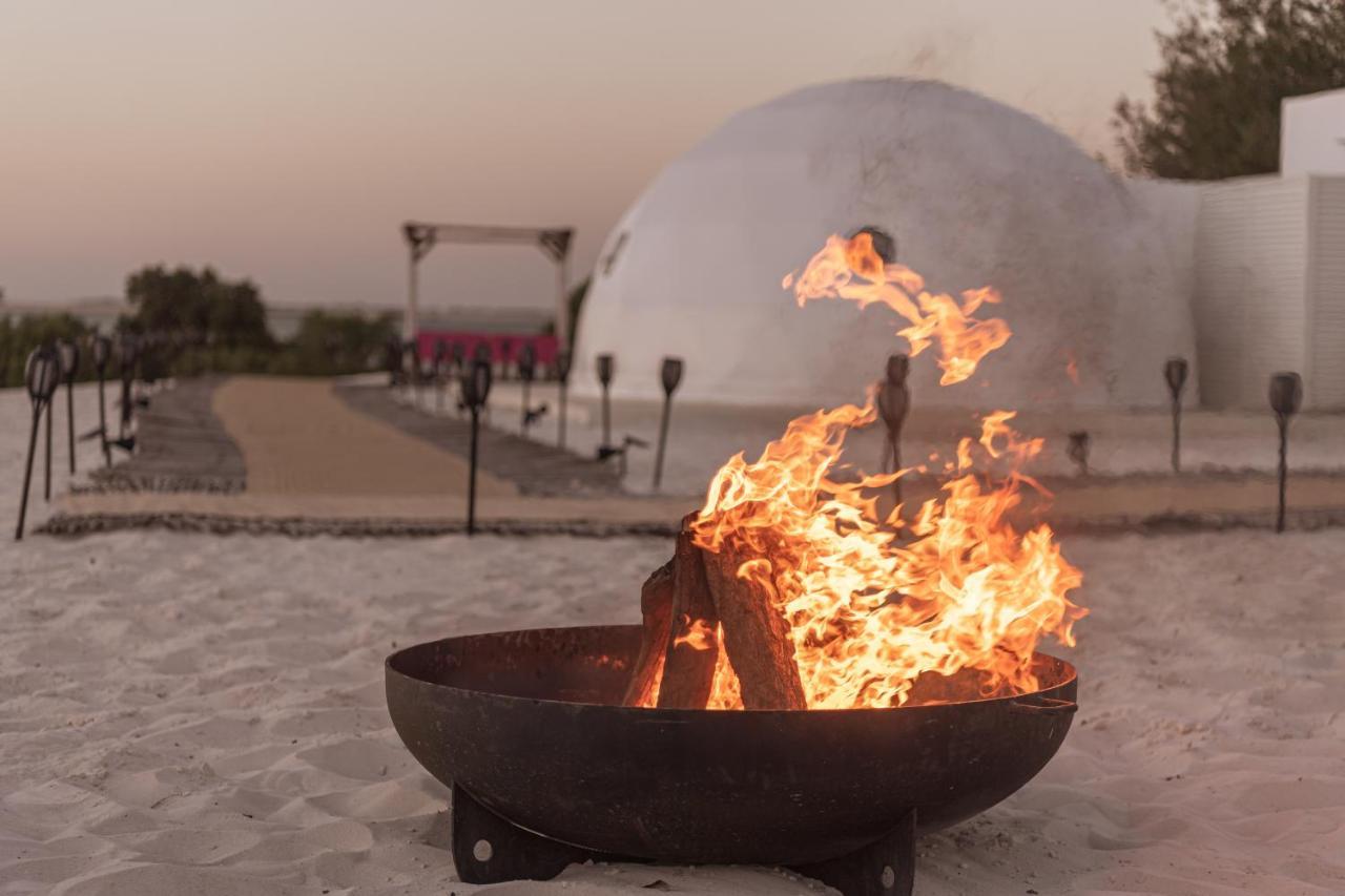 Pura Eco Retreat, Jubail Island Hotell Abu Dhabi Eksteriør bilde