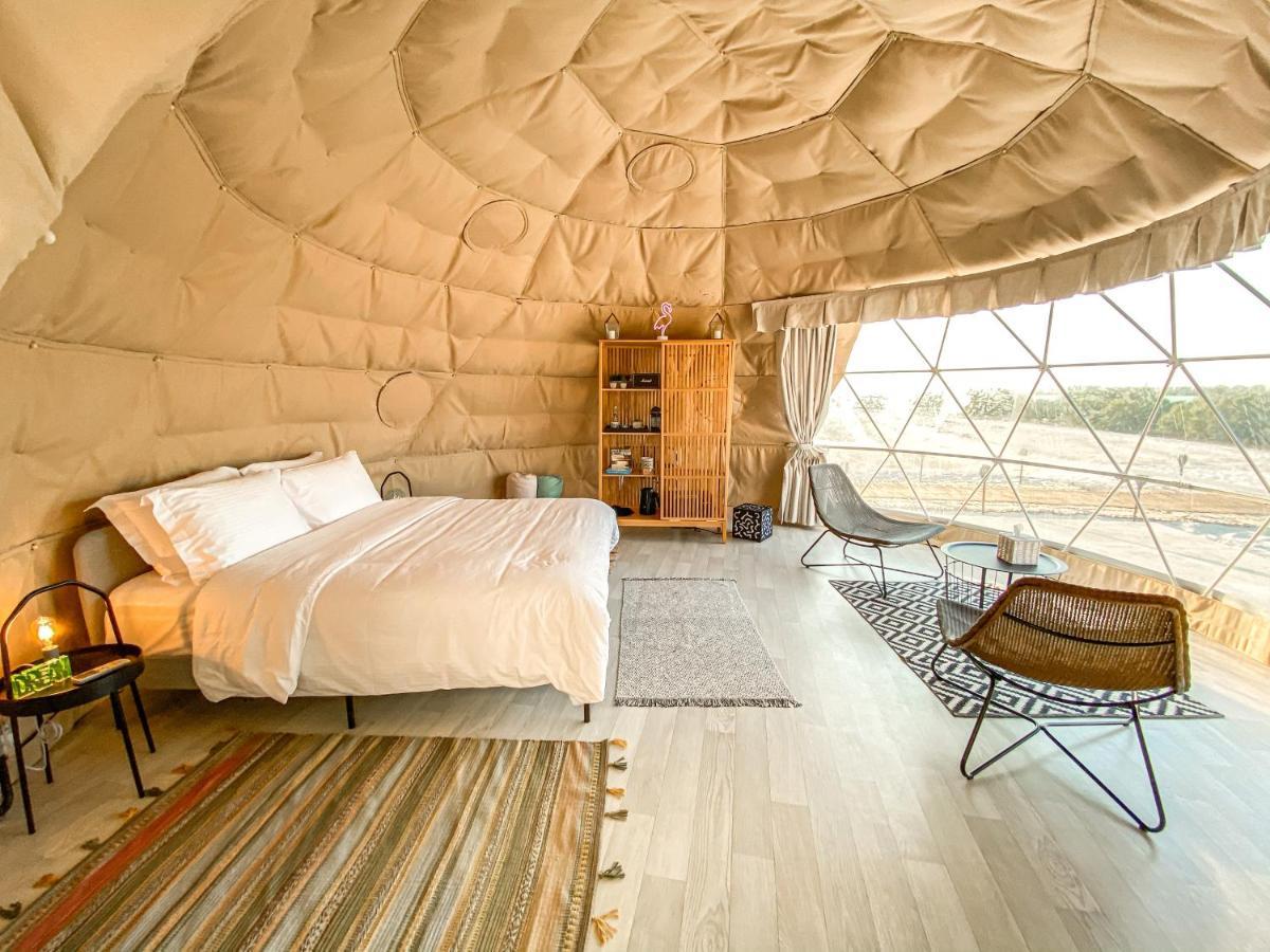Pura Eco Retreat, Jubail Island Hotell Abu Dhabi Eksteriør bilde