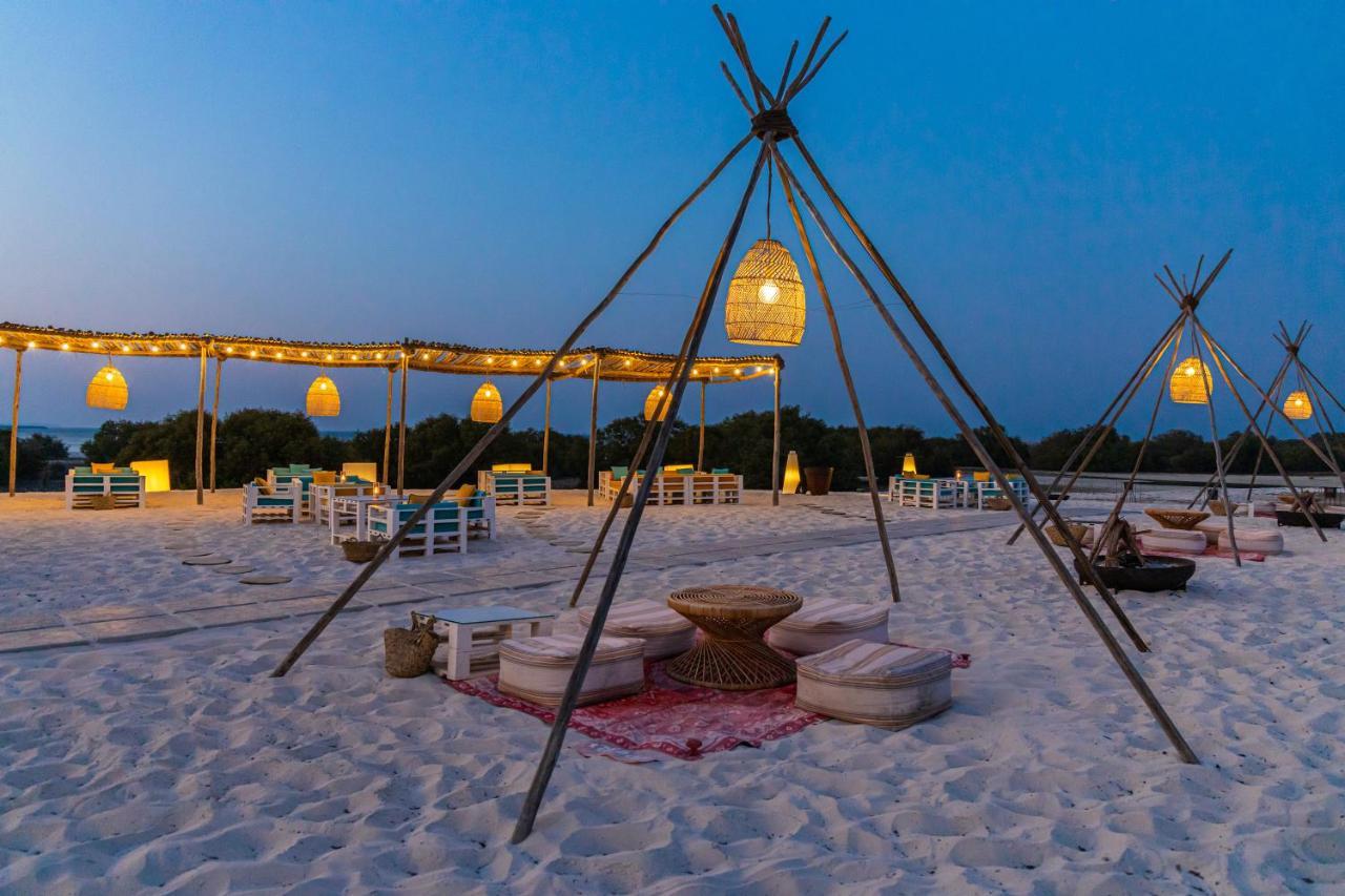 Pura Eco Retreat, Jubail Island Hotell Abu Dhabi Eksteriør bilde