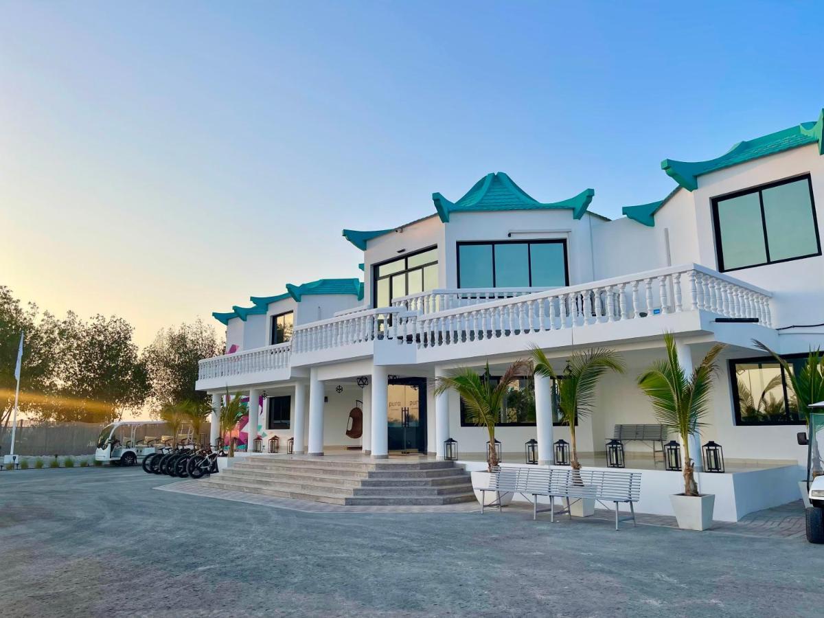 Pura Eco Retreat, Jubail Island Hotell Abu Dhabi Eksteriør bilde
