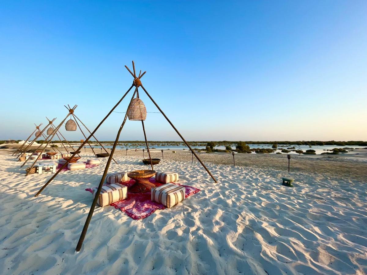 Pura Eco Retreat, Jubail Island Hotell Abu Dhabi Eksteriør bilde