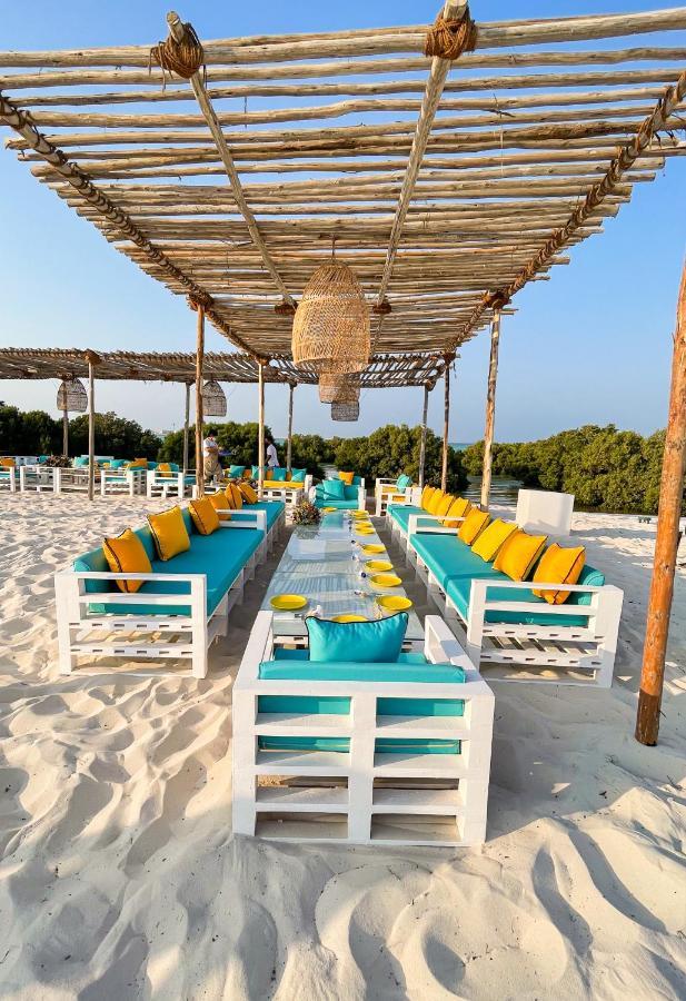 Pura Eco Retreat, Jubail Island Hotell Abu Dhabi Eksteriør bilde