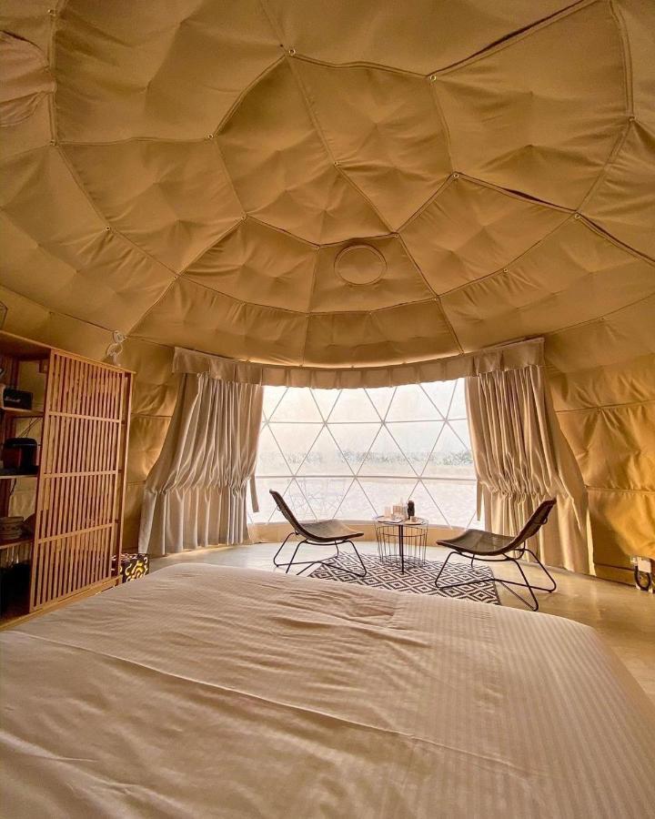 Pura Eco Retreat, Jubail Island Hotell Abu Dhabi Eksteriør bilde