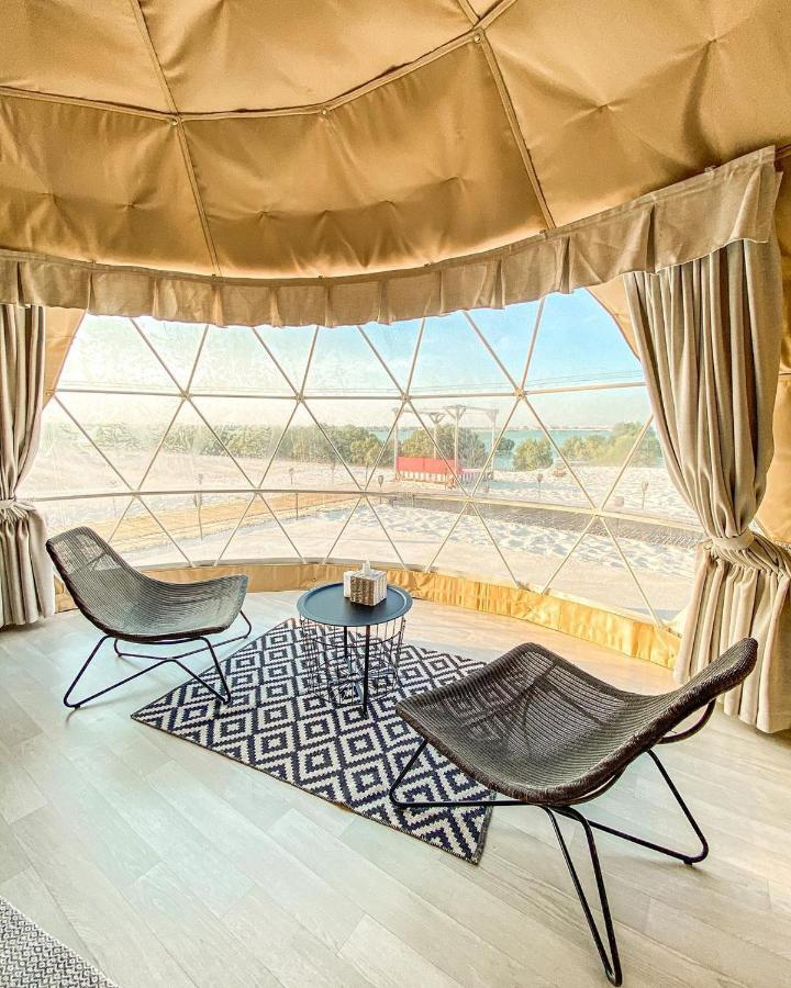 Pura Eco Retreat, Jubail Island Hotell Abu Dhabi Eksteriør bilde