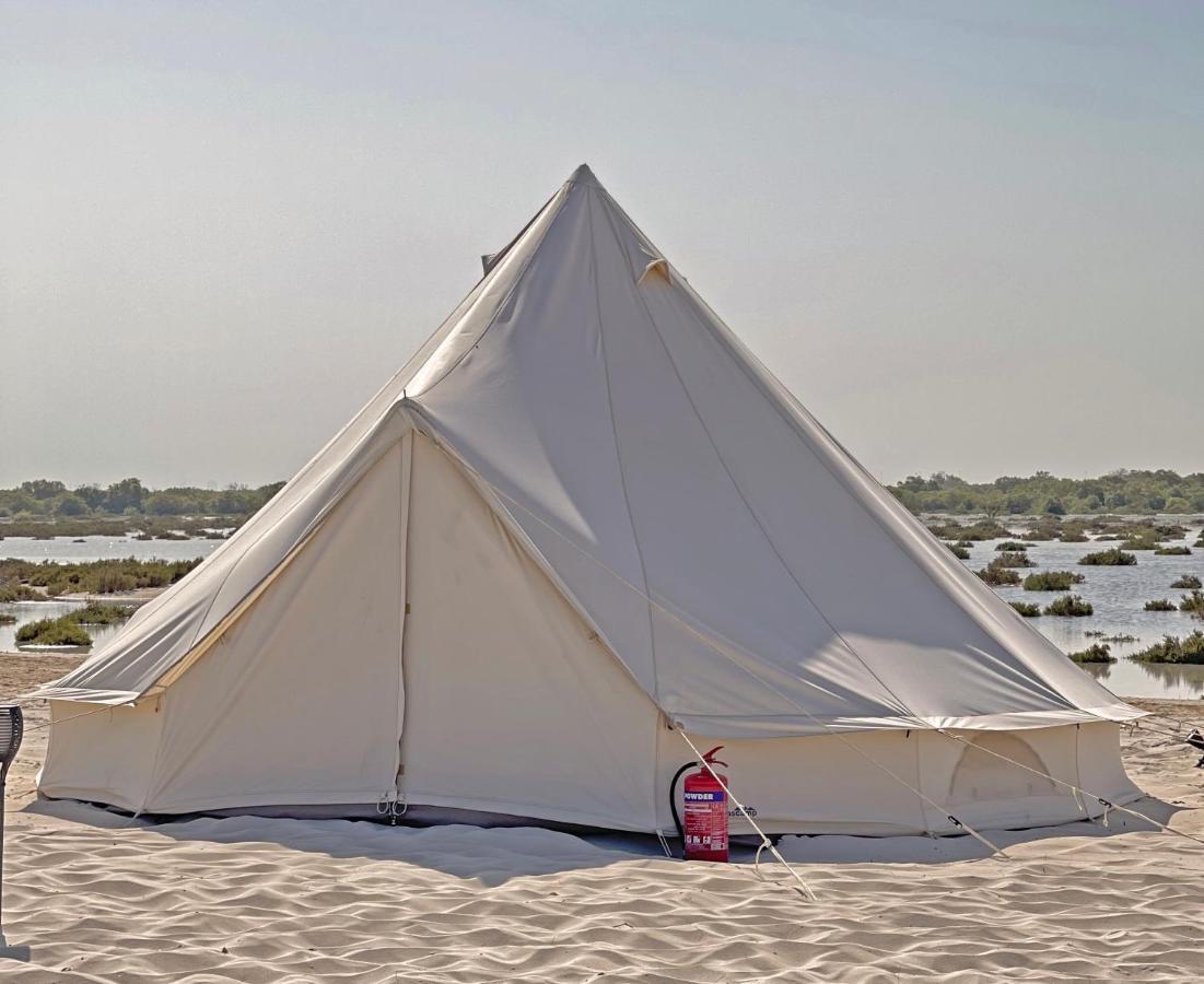 Pura Eco Retreat, Jubail Island Hotell Abu Dhabi Eksteriør bilde