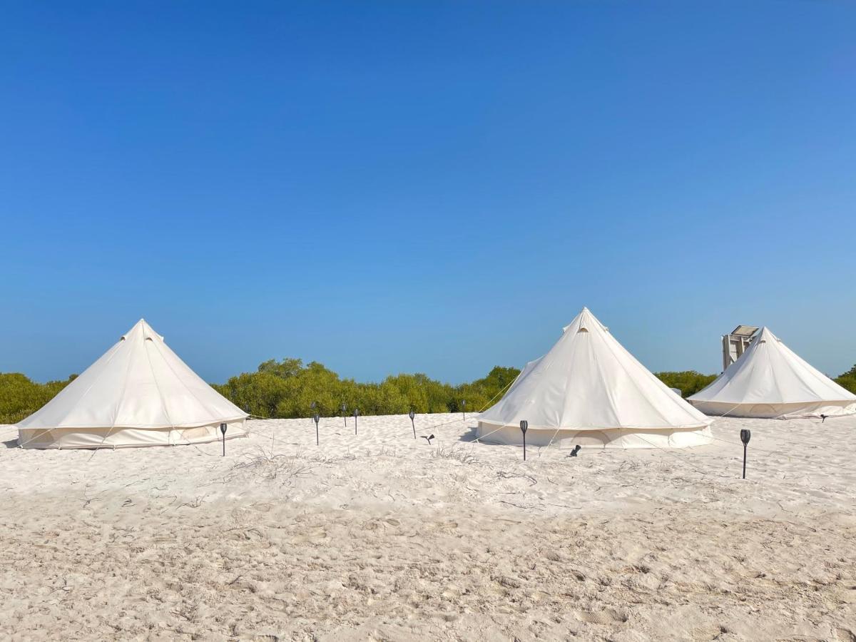 Pura Eco Retreat, Jubail Island Hotell Abu Dhabi Eksteriør bilde