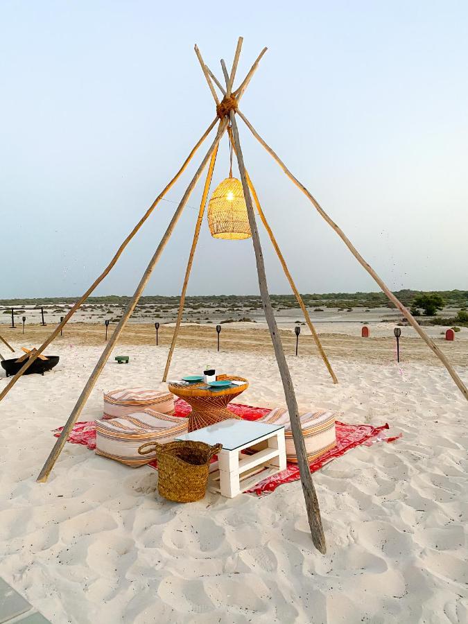 Pura Eco Retreat, Jubail Island Hotell Abu Dhabi Eksteriør bilde