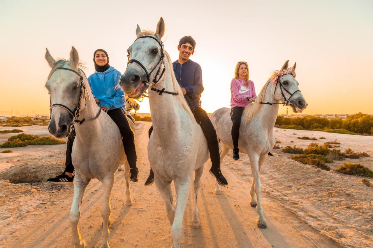 Pura Eco Retreat, Jubail Island Hotell Abu Dhabi Eksteriør bilde
